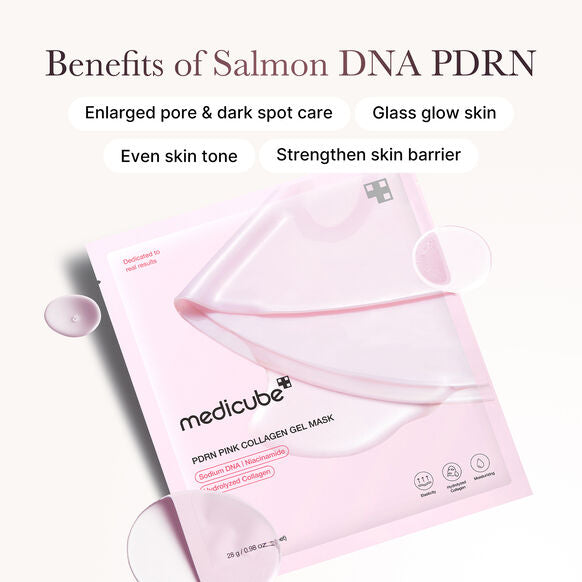 Medicube PDRN PINK COLLAGEN GEL MASK