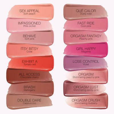 NARS Insatiable Liquid Blush shades