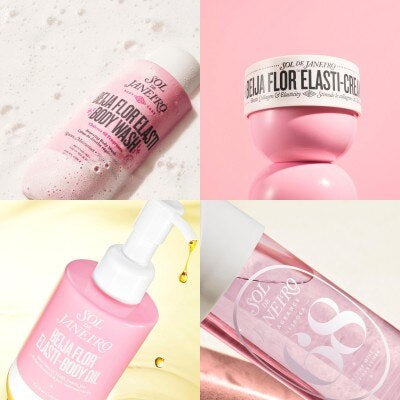 Sol de Janeiro Beija Flor Elasti-Cream and Body Wash collection