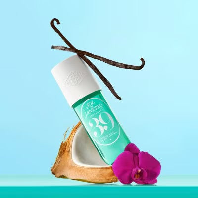Sol de Janeiro Cheirosa 39 bottle with coconut and orchid