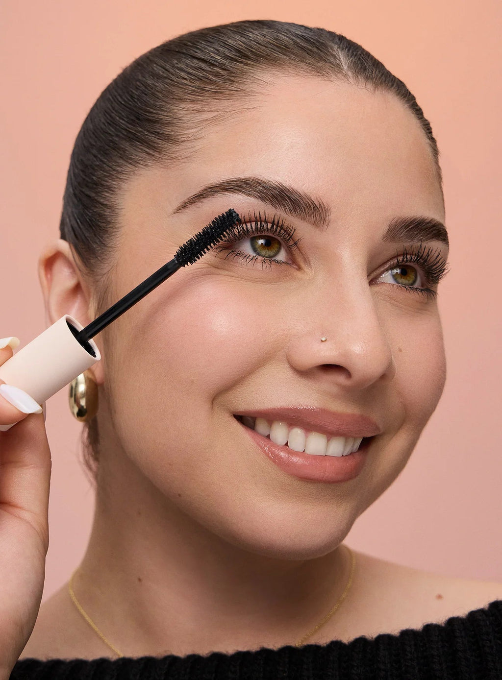 Rare Beauty Perfect Strokes Universal Volumising Mascara - tube side view