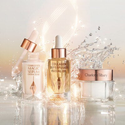 Charlotte Tilbury Collagen Superfusion Facial Oil collection